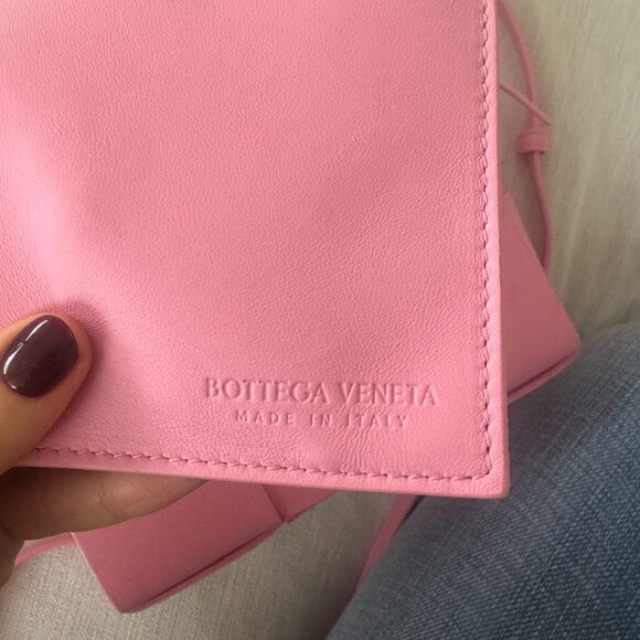 Bottega Veneta Pink Intrecciato Lambskin Candy Arco Tote - Picture 12 of 15
